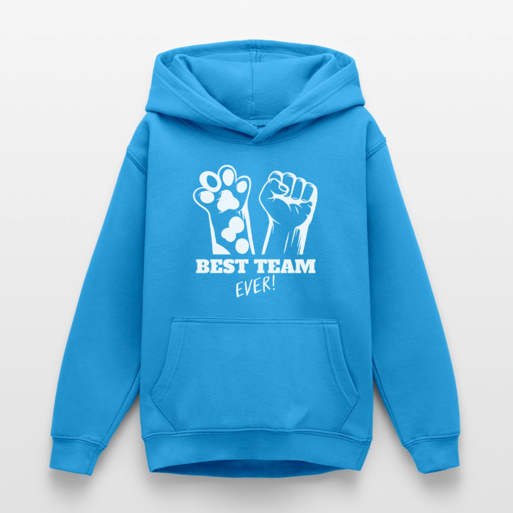 Teenager Hoodie - Meeresblau
