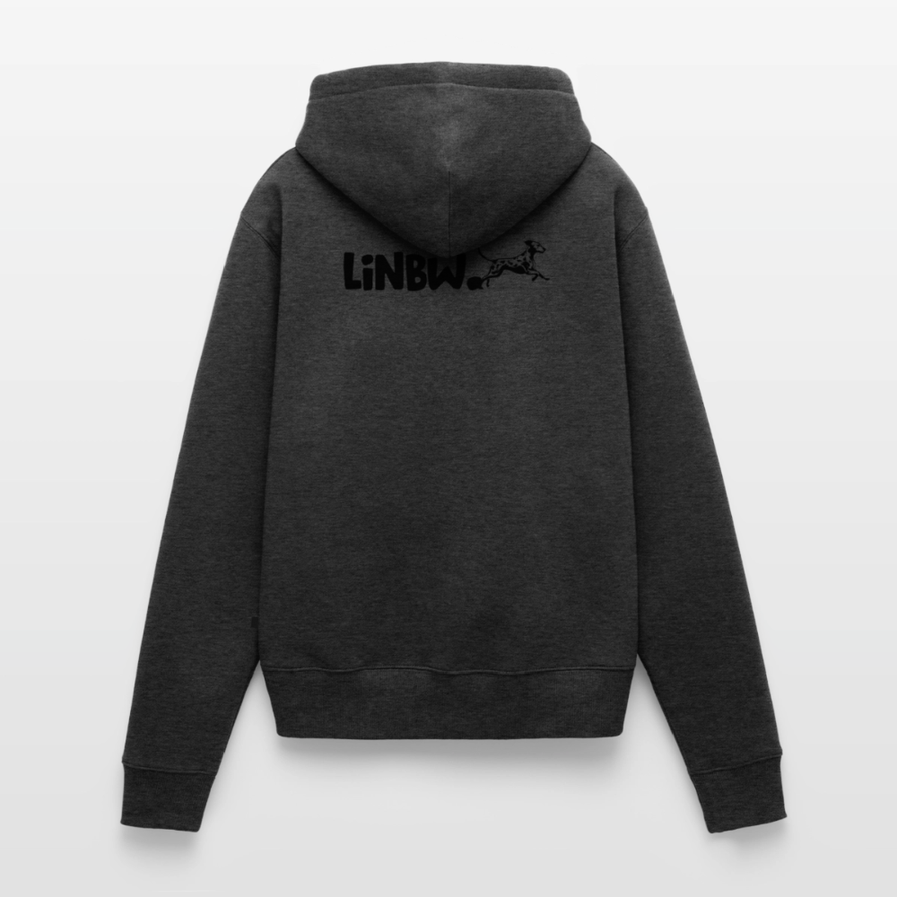 Life is not just black and white Hoodie Black Edition - Anthrazit meliert