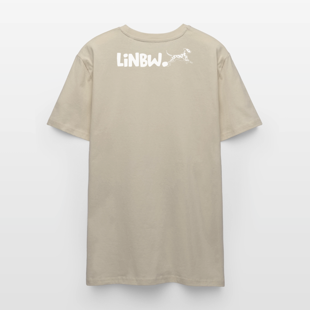 Life is not just black and white – Bio-Baumwollshirt - Beige
