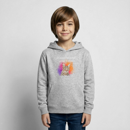Pedro's Hoodie Stolzes Personal einer Katze White Edition - LiNBW.