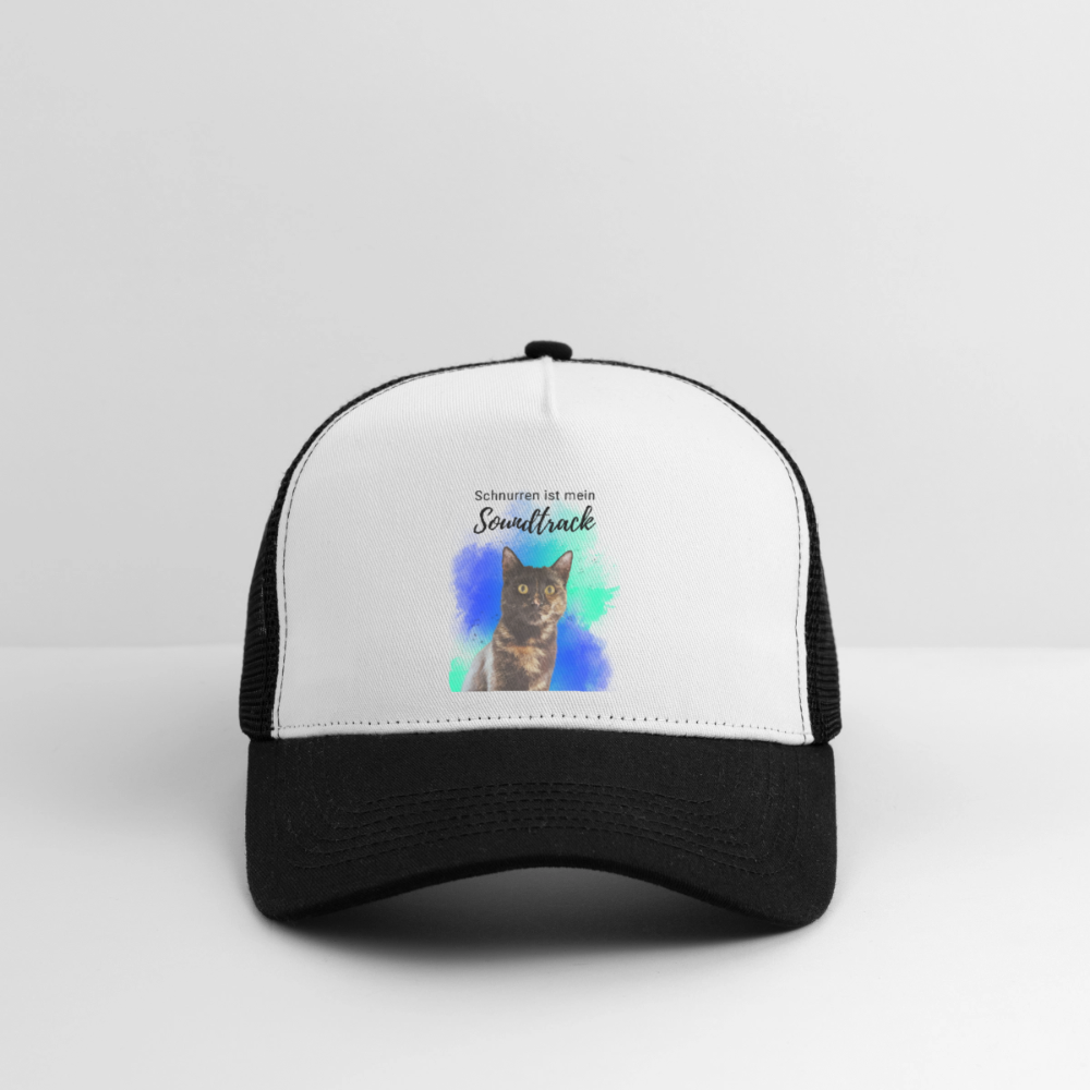 Nala´s Trucker Cap Schnurren ist mein Soundtrack Black Edition - LiNBW.