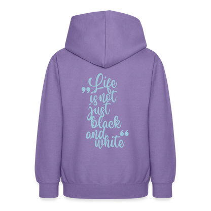 LiNBW. Crew Hoodie Life is not just black and white Edition Blue - LiNBW.
