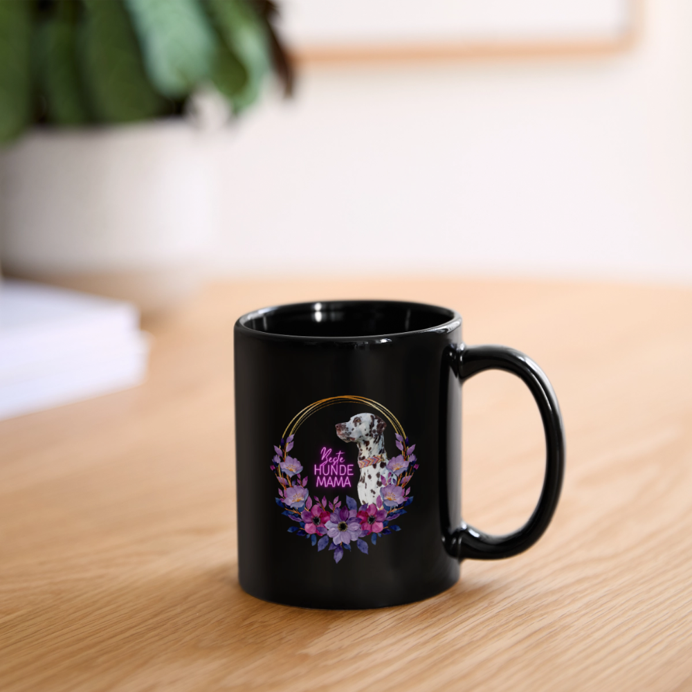 Betty´s Keramiktasse Beste Hundemama Black Edition - Schwarz