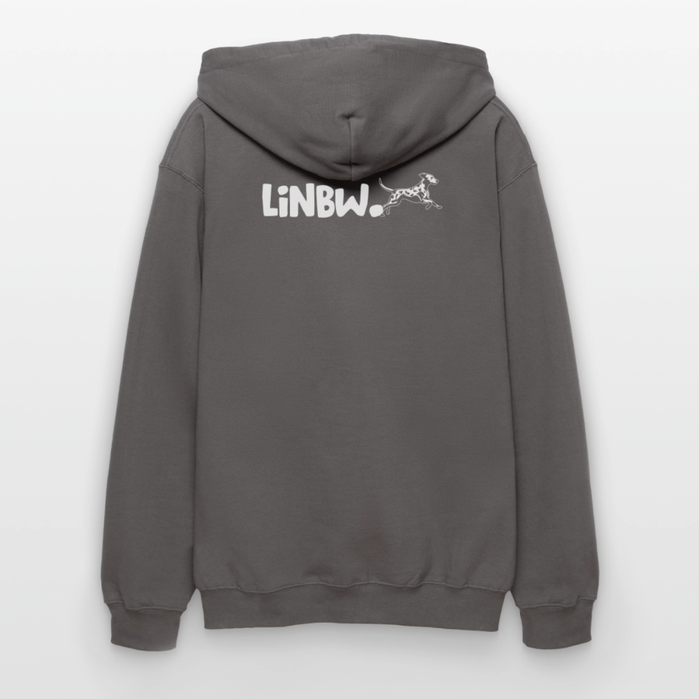 Life is not just black and white Hoodie White Edition - Dunkelgrau