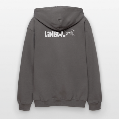 Life is not just black and white Hoodie White Edition - Dunkelgrau