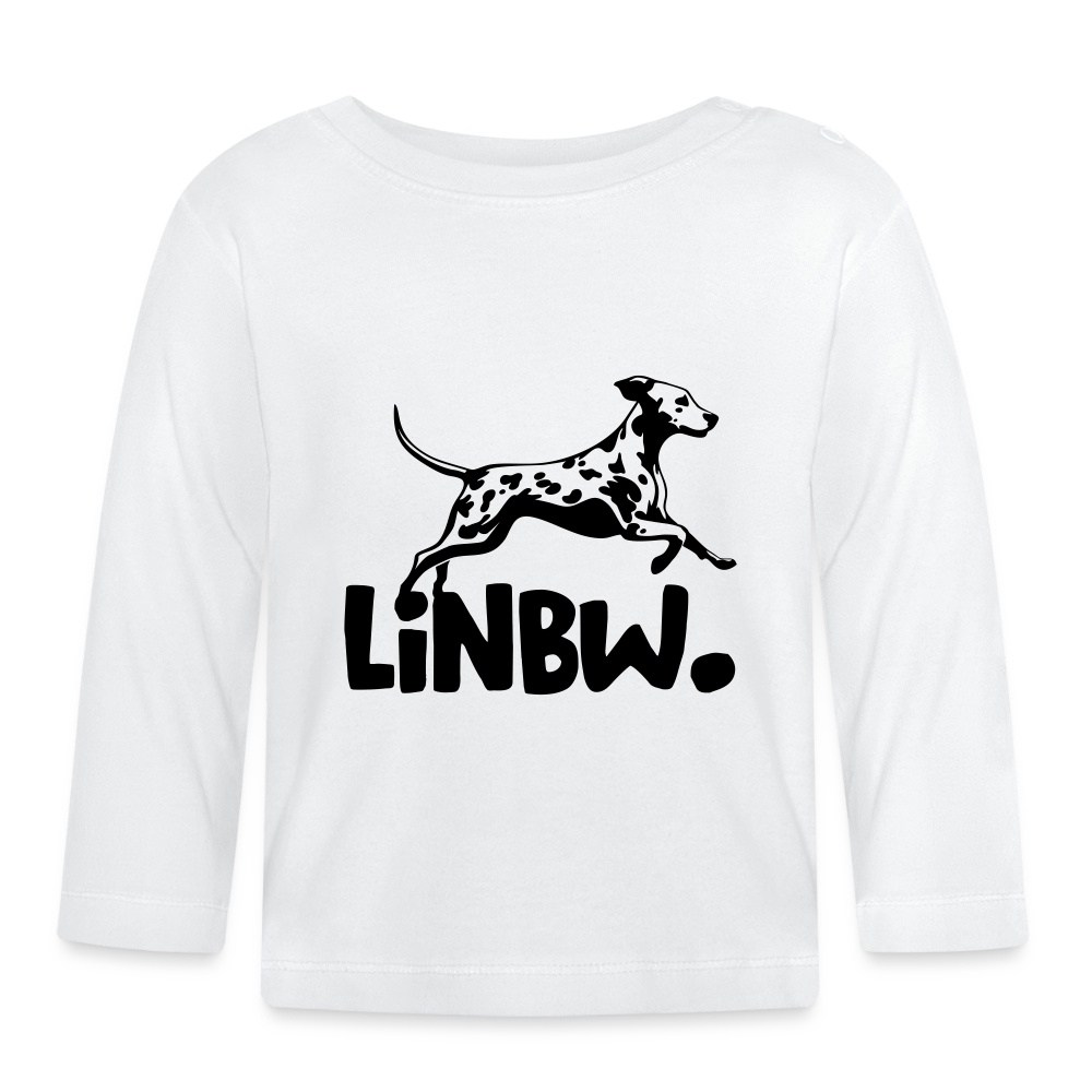 LiNBW. Langarmshirt Black Edition - Weiß