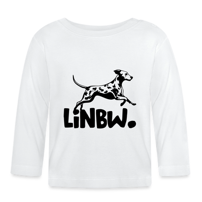 LiNBW. Langarmshirt Black Edition - Weiß