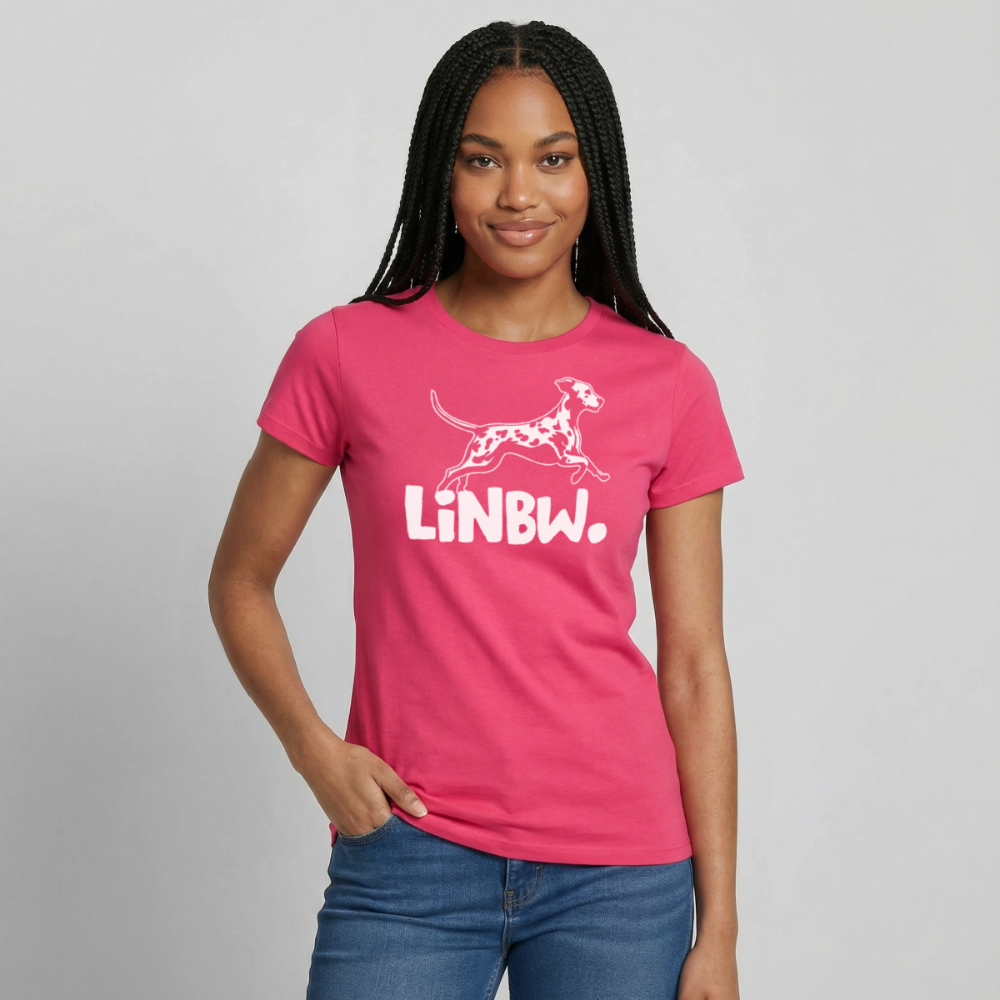LiNBW. T-Shirt White Edition - Azalea