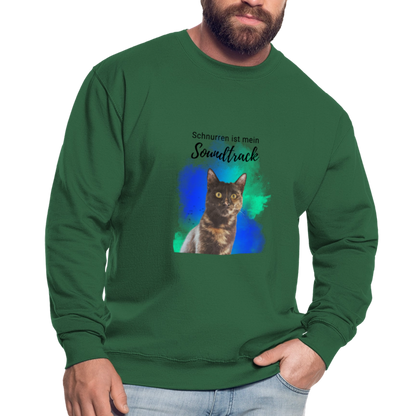 Nala's Classic Pullover Schnurren ist mein Soundtrack Black Edition - Grün