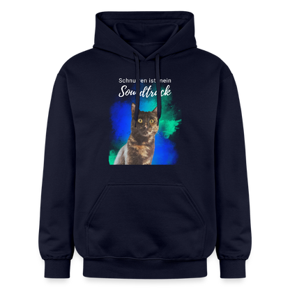Nala's Hoodie Schnurren ist mein Soundtrack White Edition - Navy