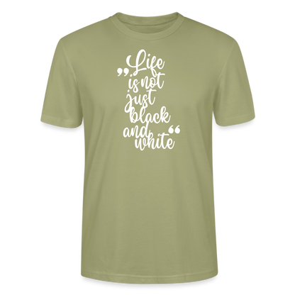 Life is not just black and white Unisex T-Shirt Premium White Edition - LiNBW.