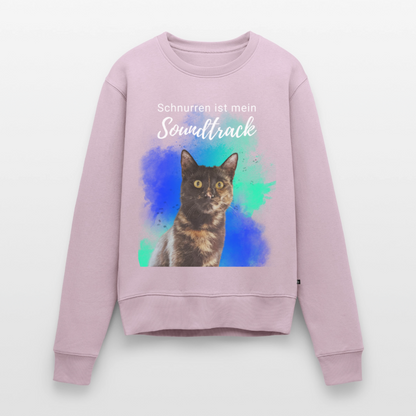 Nala's Pullover Schnurren ist mein Soundtrack White Edition - Altrosa