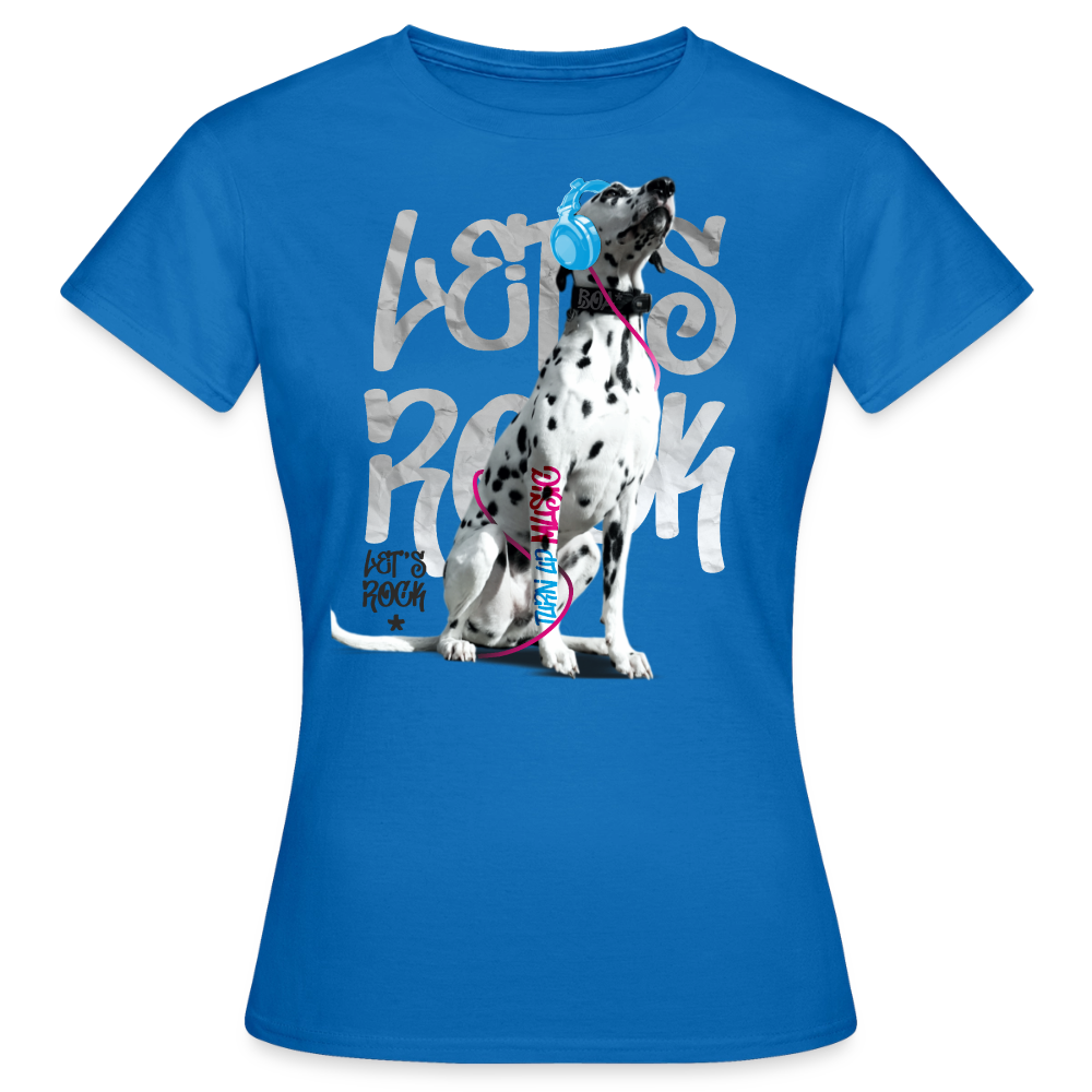 Boa's T-Shirt Let's Rock - Royalblau