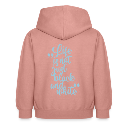 LiNBW. Crew Hoodie Life is not just black and white Edition Blue - LiNBW.