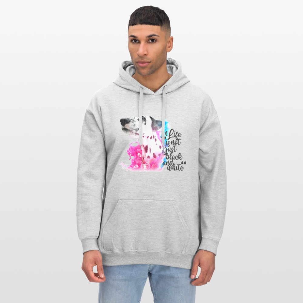 Boa's Hoodie Splash Life is not just black and white Edition Black - LiNBW.