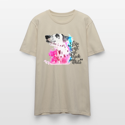 Boa's Unisex T-Shirt Premium Splash Black Edition Life is not just black and white - LiNBW.