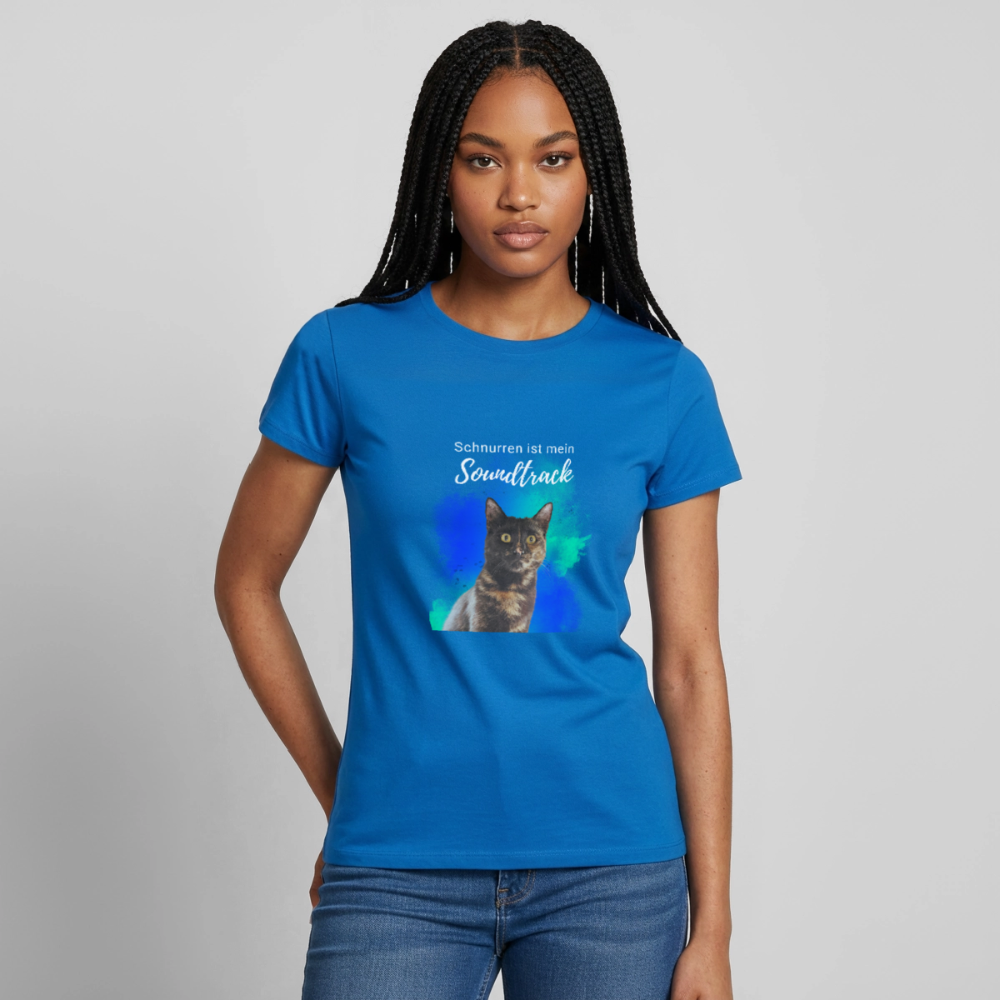 Nala's T-Shirt Schnurren ist mein Soundtrack White Edition - Royalblau