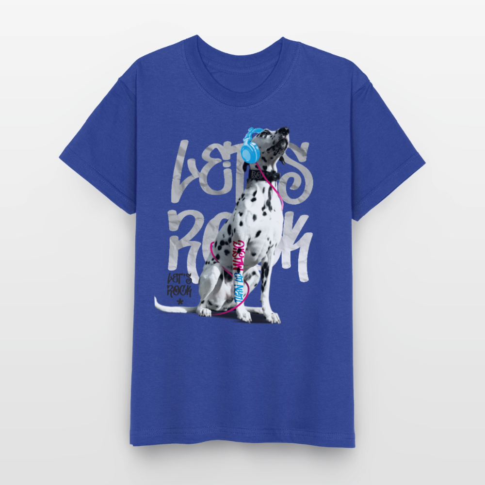 Boa's T-Shirt Let's Rock - Royalblau