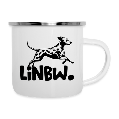 Emaille-Tasse - Weiß
