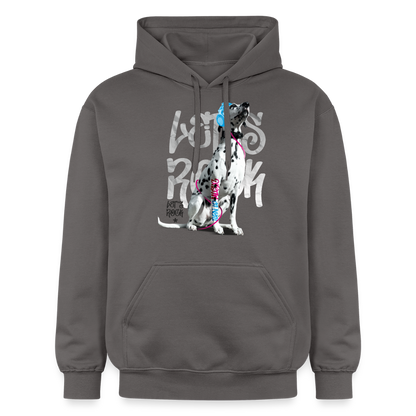 Boa's Hoodie Let's Rock - Dunkelgrau