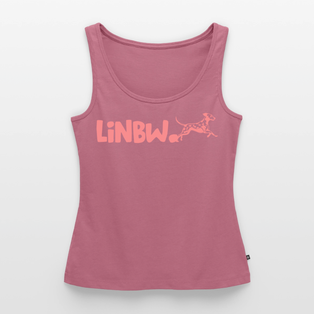 LiNBW. Tank Top Premium Pink Edition Life is not just black and white - Mauve