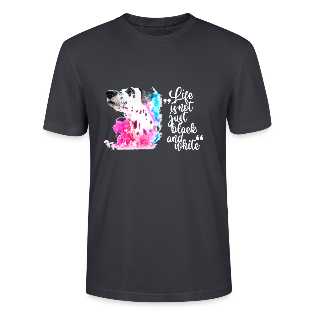 Boa's Unisex T-Shirt Premium Splash White Edition Life is not just black and white - LiNBW.