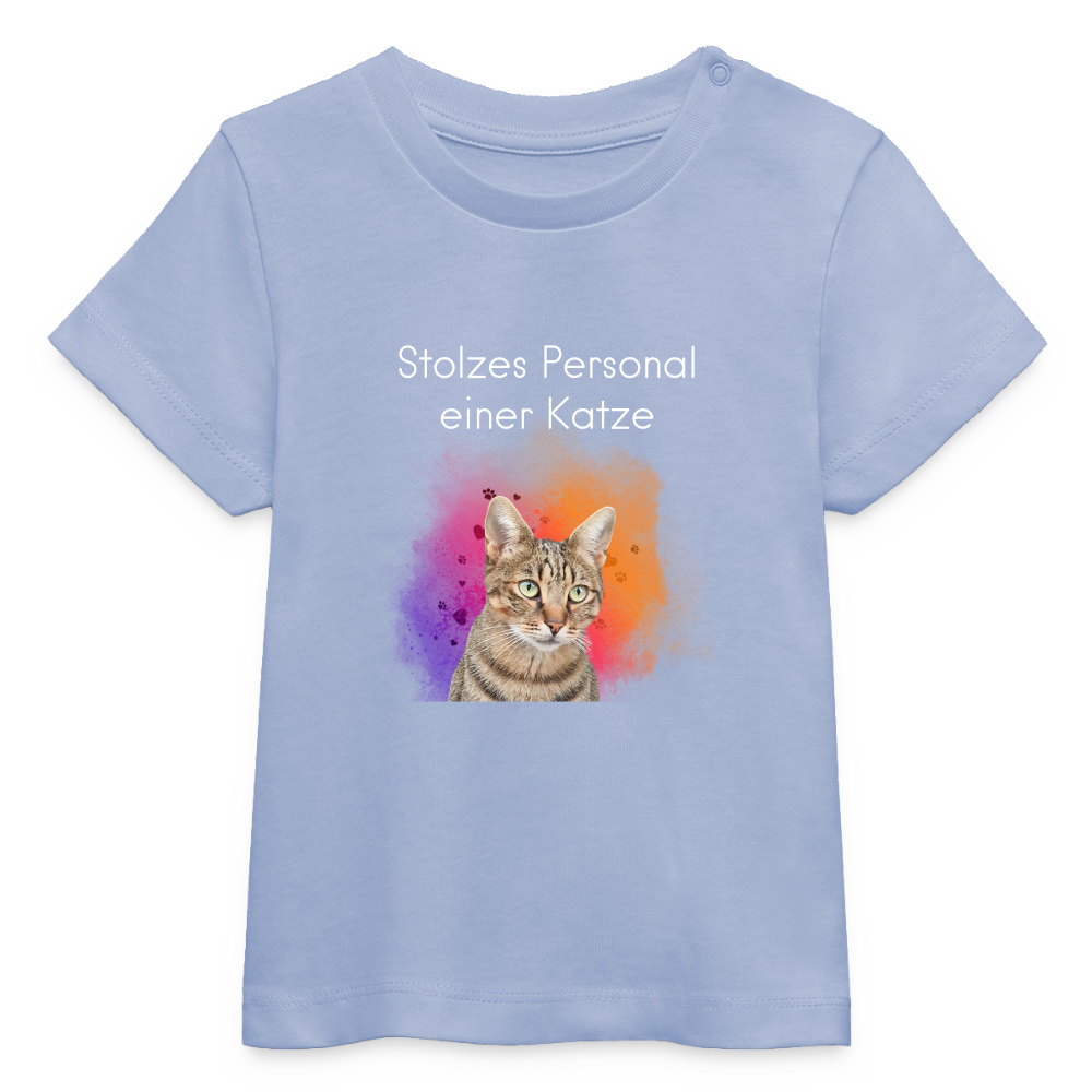 Pedro's T-Shirt Stolzes Personal einer Katze White Edition - LiNBW.