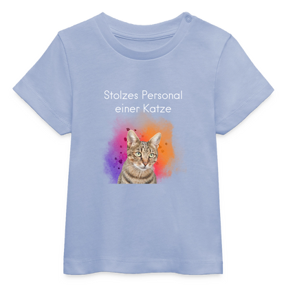 Pedro's T-Shirt Stolzes Personal einer Katze White Edition - LiNBW.