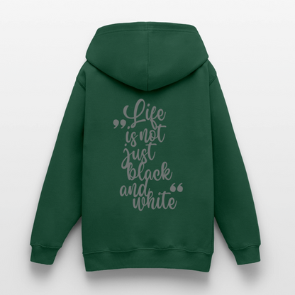 LiNBW. Crew Hoodie Life is not just black and white Edition Grey - LiNBW.