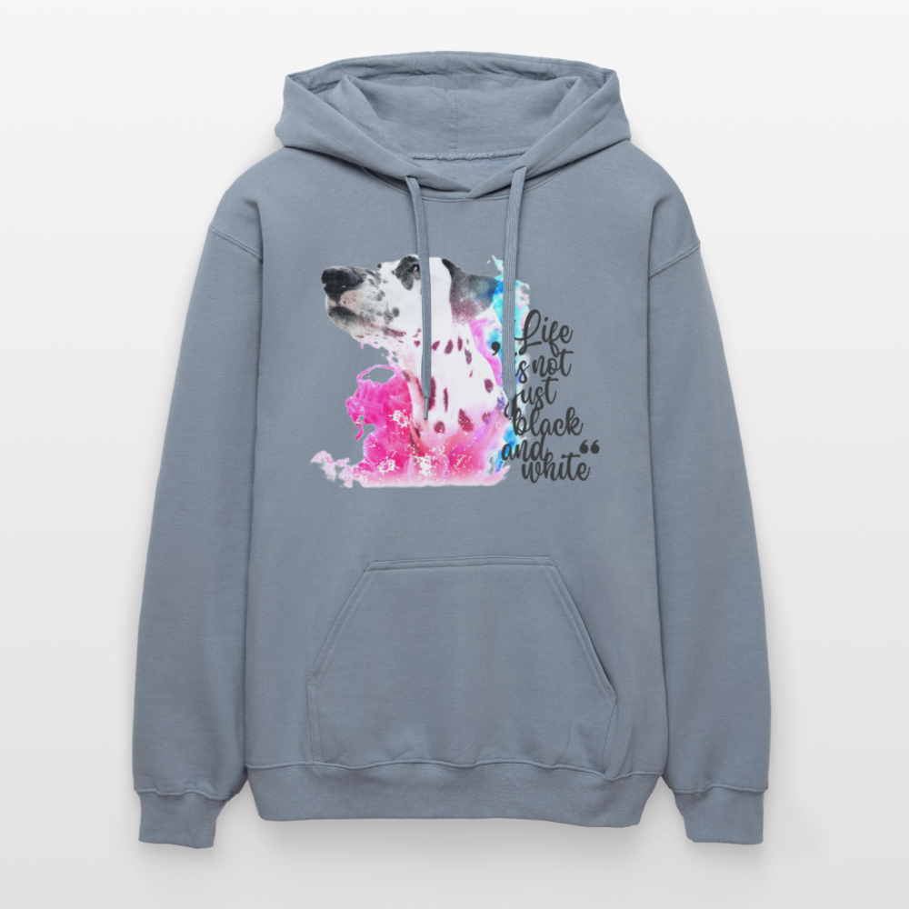 Boa's Hoodie Splash Life is not just black and white Edition Black - LiNBW.