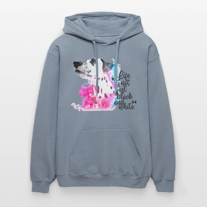 Boa's Hoodie Splash Life is not just black and white Edition Black - LiNBW.
