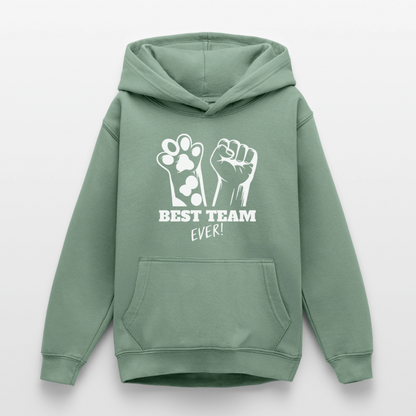 Teenager Hoodie - Graugrün