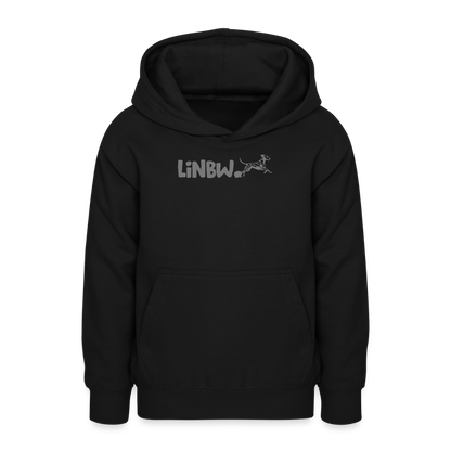 LiNBW. Crew Hoodie Life is not just black and white Edition Grey - LiNBW.