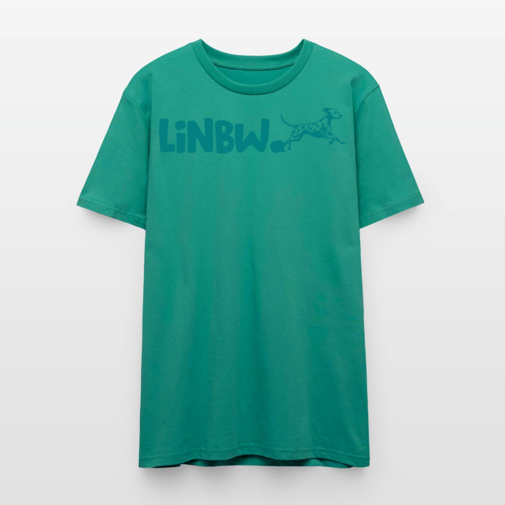 LiNBW. Unisex T-Shirt Premium Crew Blue Edition Life is not just black and white - LiNBW.