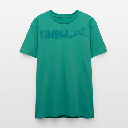 LiNBW. Unisex T-Shirt Premium Crew Blue Edition Life is not just black and white - LiNBW.