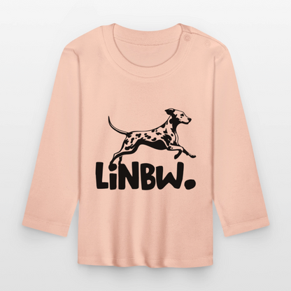 LiNBW. Langarmshirt Black Edition - Kristallrosa