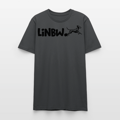 LiNBW. Unisex T-Shirt Premium Crew Black Edition Life is not just black and white - LiNBW.