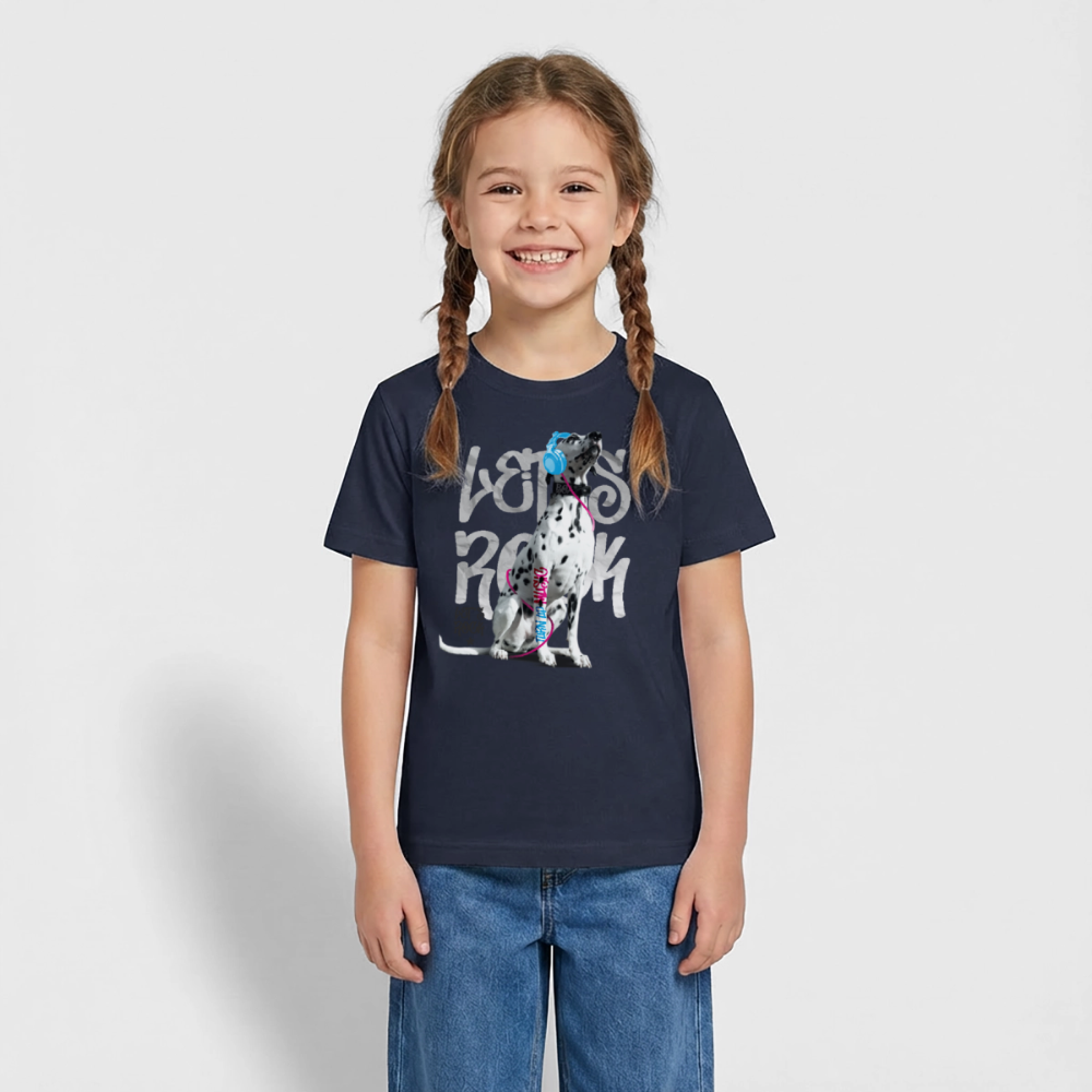 Boa's T-Shirt Let's Rock - Navy