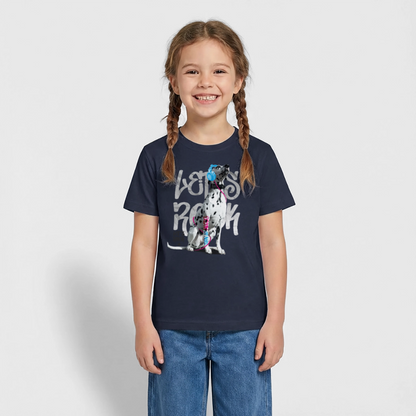 Boa's T-Shirt Let's Rock - Navy