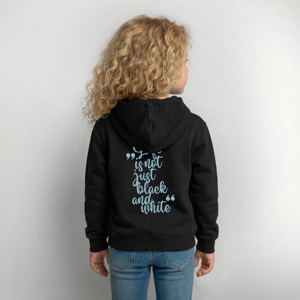LiNBW. Crew Hoodie Life is not just black and white Edition Blue - LiNBW.