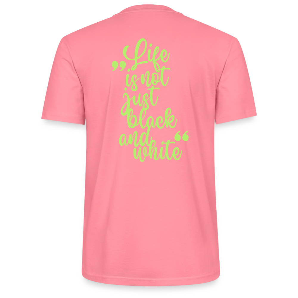 LiNBW. Unisex T-Shirt Premium Crew Green Edition Life is not just black and white - LiNBW.