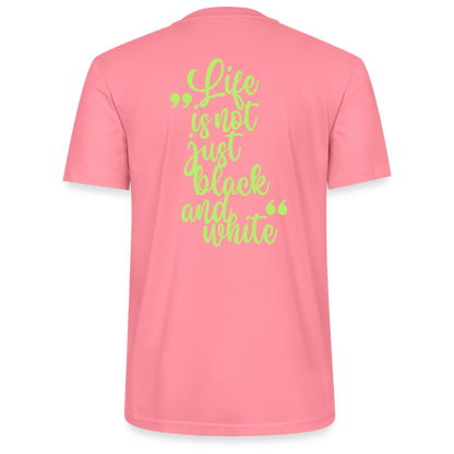 LiNBW. Unisex T-Shirt Premium Crew Green Edition Life is not just black and white - LiNBW.