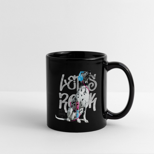 Boa Let’s Rock – Schwarze Tasse, 325 ml - Schwarz