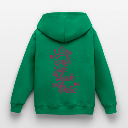 LiNBW. Crew Hoodie Life is not just black and white Edition Pink - LiNBW.
