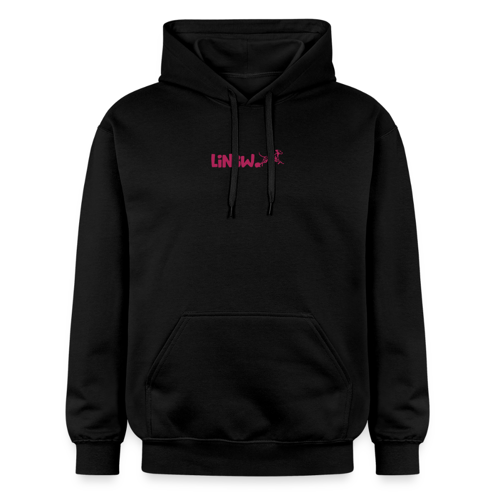 LiNBW. Crew Hoodie Pink Edition Life is not just black and white - Schwarz