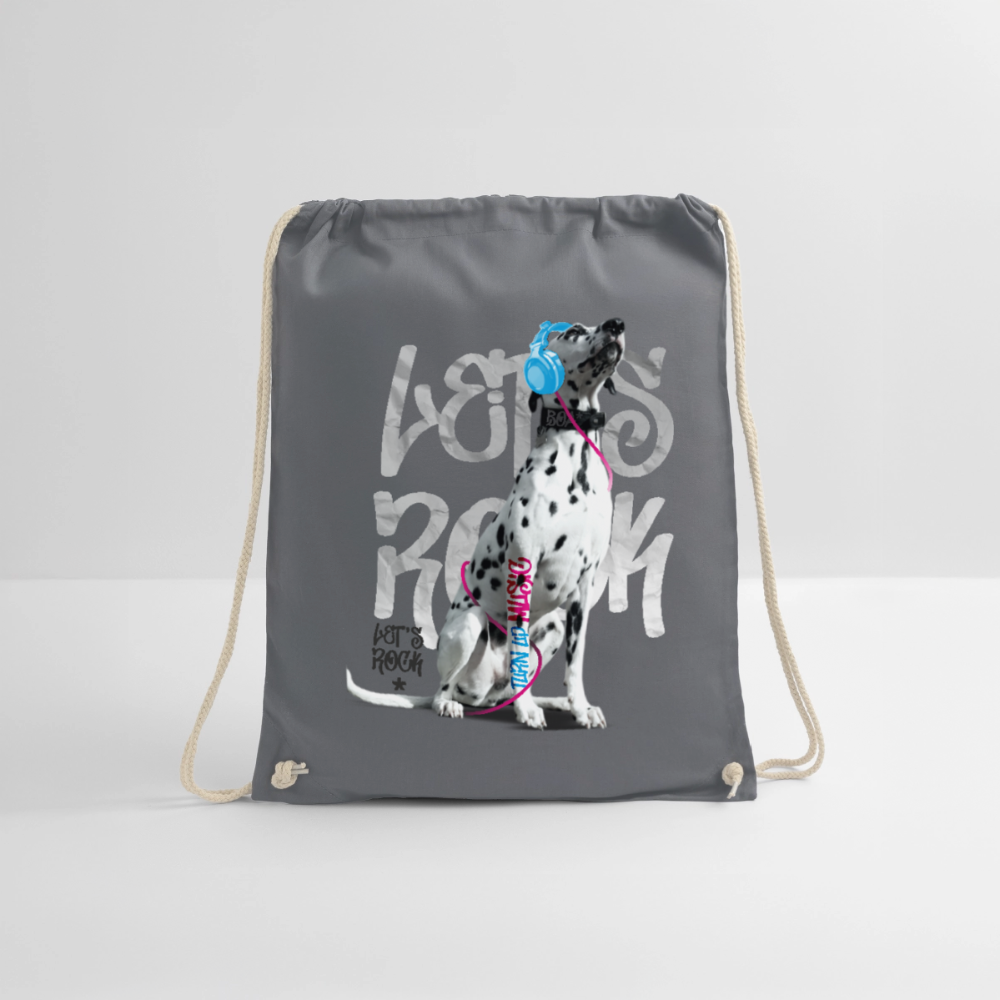 Boa´s Turnbeutel Let´s Rock - Grau