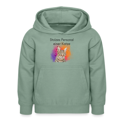 Pedro's Hoodie Stolzes Personal einer Katze Black Edition - LiNBW.