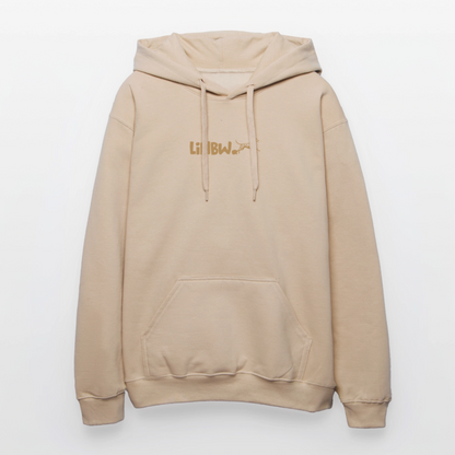 LiNBW. Crew Hoodie Brown Edition Life is not just black and white - Sand