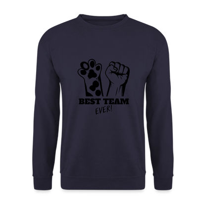 Best Team Ever Classic Pullover Black Edition - Navy