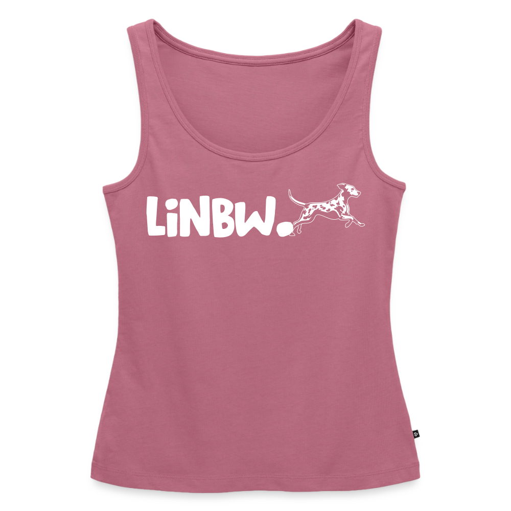LiNBW. Tank Top Premium White Edition Life is not just black and white - Mauve